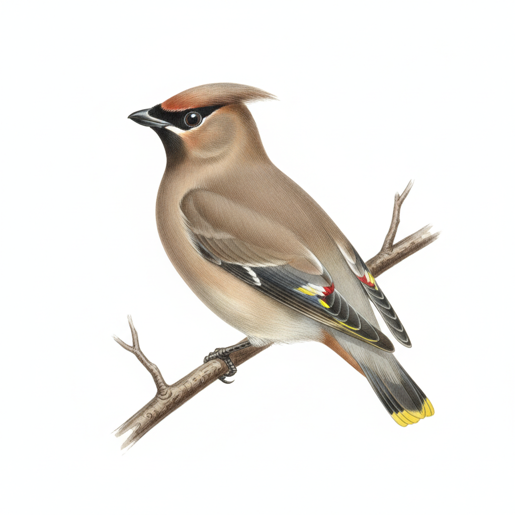 Bohemian Waxwing